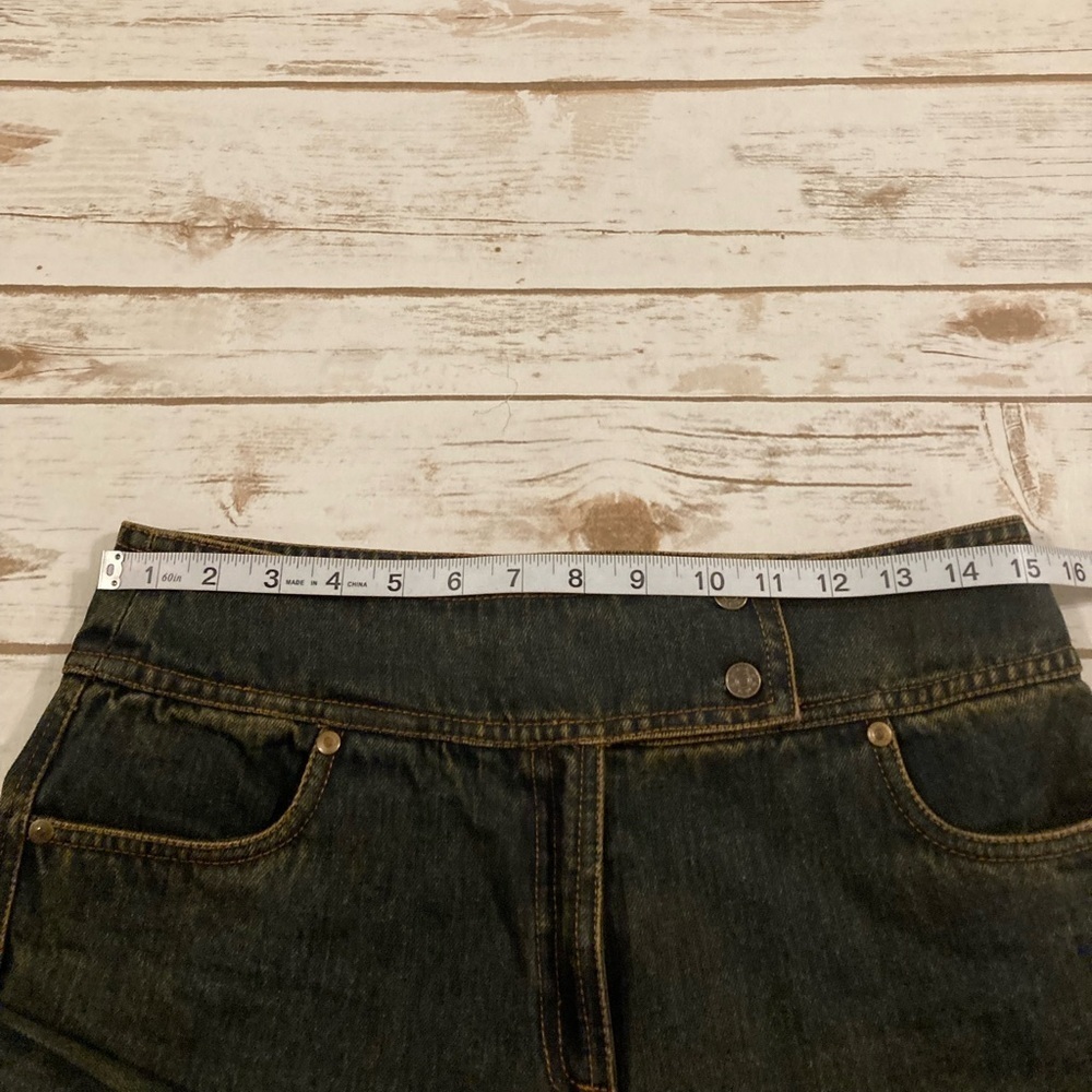 Rene Derhy Vintage Boho Patchwork Jeans Women’s Size 8 Hippie 90s Festival Pants - Picture 3 of 14